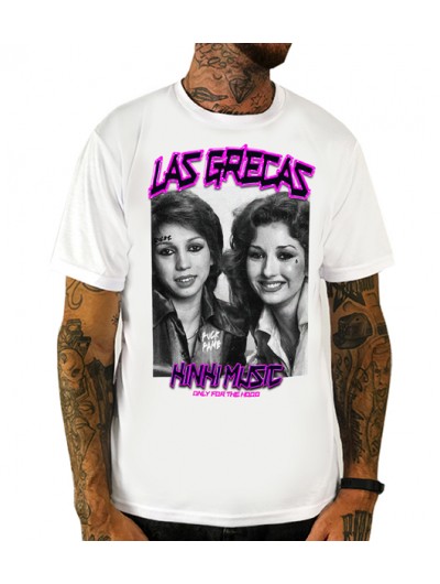 Camiseta Rulez Las Grecas Only for the hood Blanca